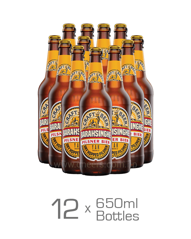 Barahsinghe Craft Pilsner 650ML x 12 Bottles