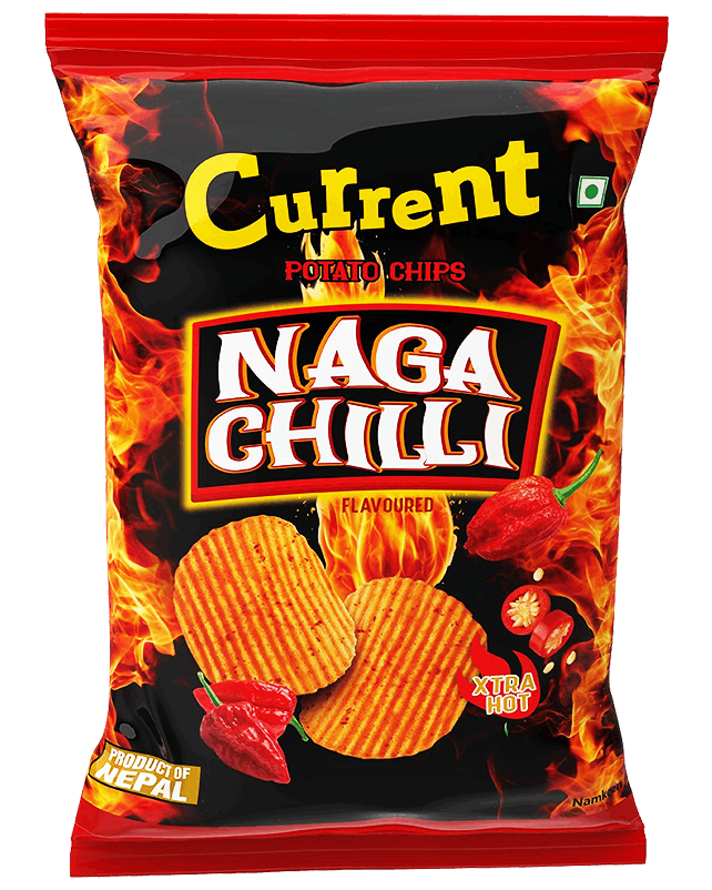 Current Potato Chips Naga Chilli 45G