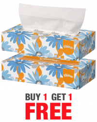 Kimberly Clark Kleenex Facial Tissues 2Ply 100 Pulls Buy1 Get1 - 60035A