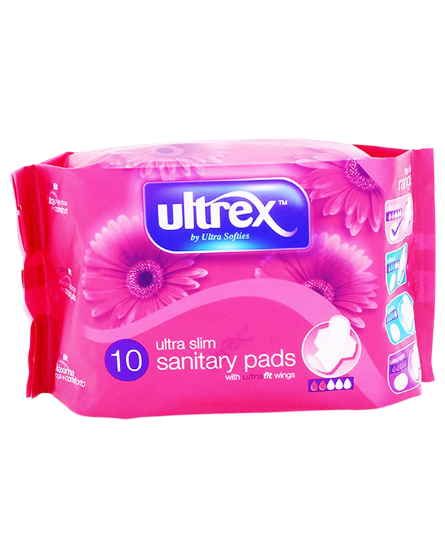 Ultrex Ultra Slim Sanitary Pads 10's - Cheers Online Store Nepal