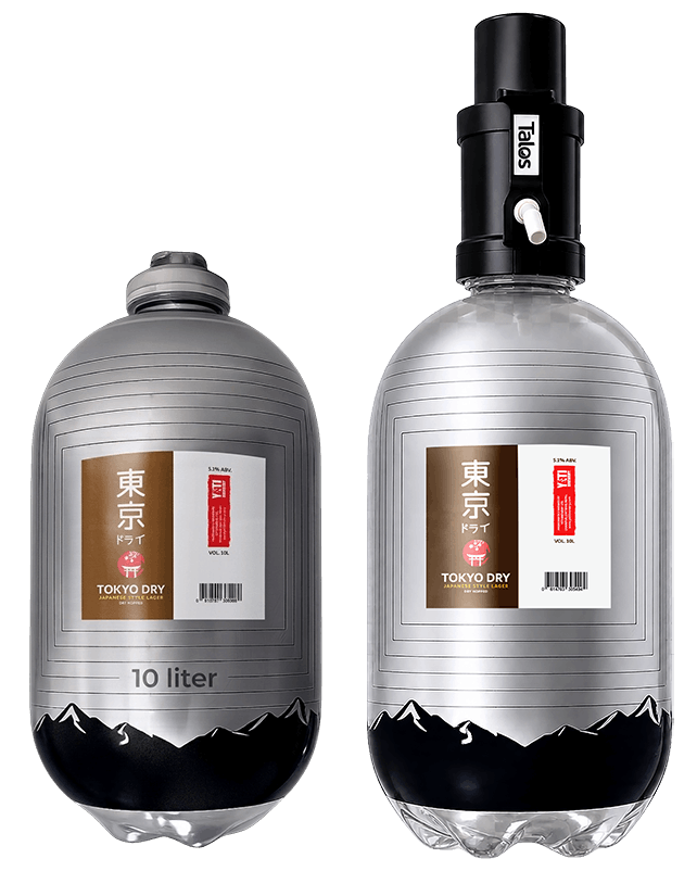 Tokyo Dry Keg 10L (Pump Dispenser Sold Separately)
