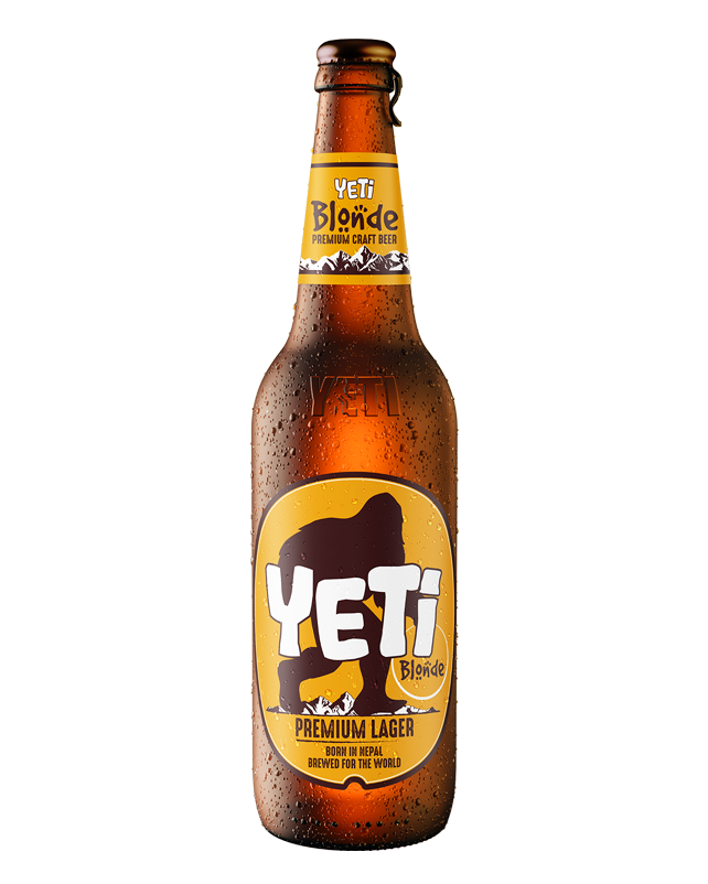 Yeti Blonde Premium Craft Lager Bottle 650ML - Cheers Online Store Nepal
