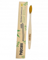 Polycare Bamboo Toothbrush Soft Yellow
