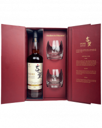 Indri Single Malt Indian Whisky 700ML Gift Pack + 2 Glasses Free
