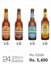 Barahsinghe Craft 330ML Assorted - Pilsner, Dunkelweizen, Yaktoberfest, Hazy IPA