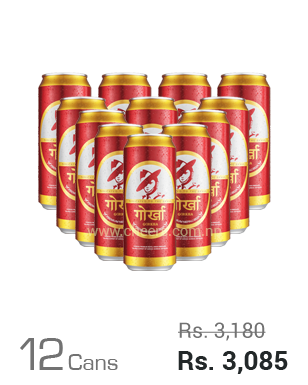 Gorkha Premium 500ML x 12 Cans Gorkha Premium 500ML x 12 Cans