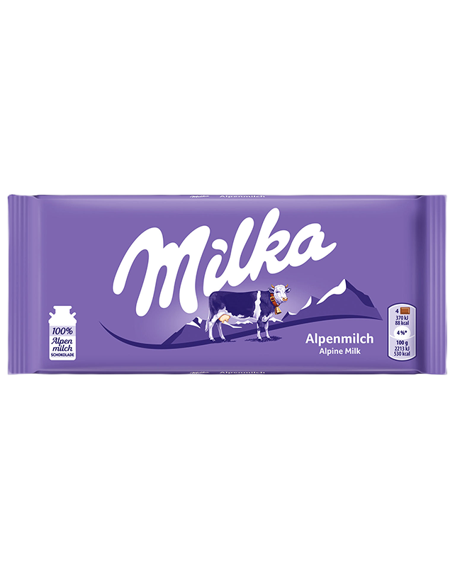 Milka Alpine Milk Chocolate 100G - Cheers Online Store Nepal