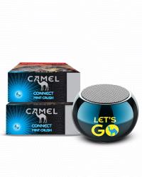 Camel Mint Crush 5 Packs with 1 Bluetooth Speaker
