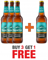 Nepal Ice Premium Lager Bottle 650ML Buy3 Get1 Free