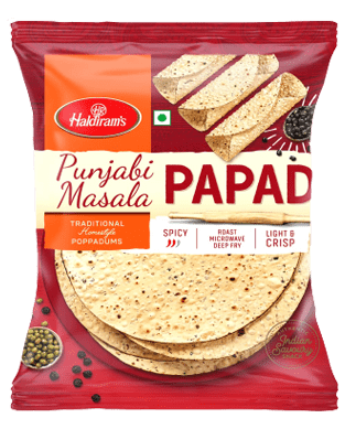 Haldiram's Punjabi Masala Papad 340G Haldiram's Punjabi Masala Papad 340G