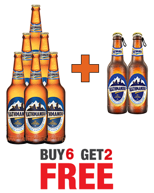 Kathmandu Premium Lager 650ML x 6 Bottles + 330ML x 2 Bottles Free Kathmandu Premium Lager 650ML x 6 Bottles + 330ML x 2 Bottles Free