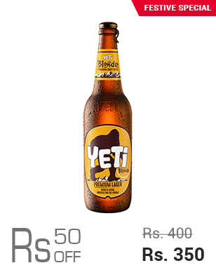 Yeti Blonde Premium Craft Lager Bottle 650ML - Cheers Online Store Nepal