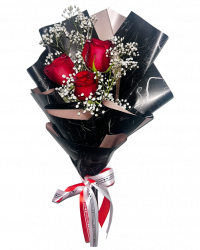 Rose Bouquet (3 Flowers)