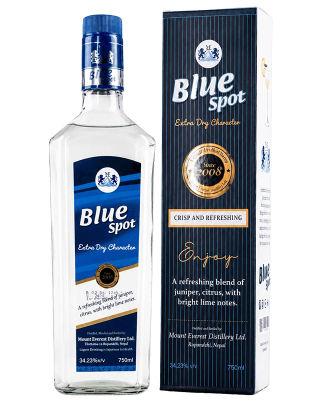 Blue Spot Gin 750ML