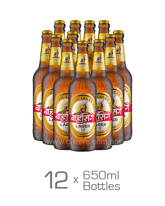 Barahsinghe Premium Lager 650ML x 12 Bottles