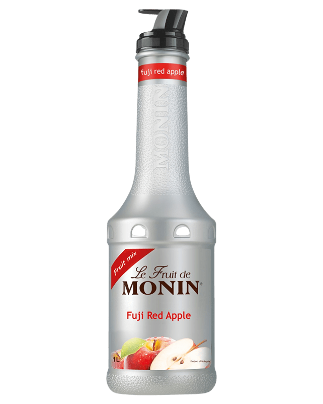 Monin Fuji Red Apple Fruit Puree 1L