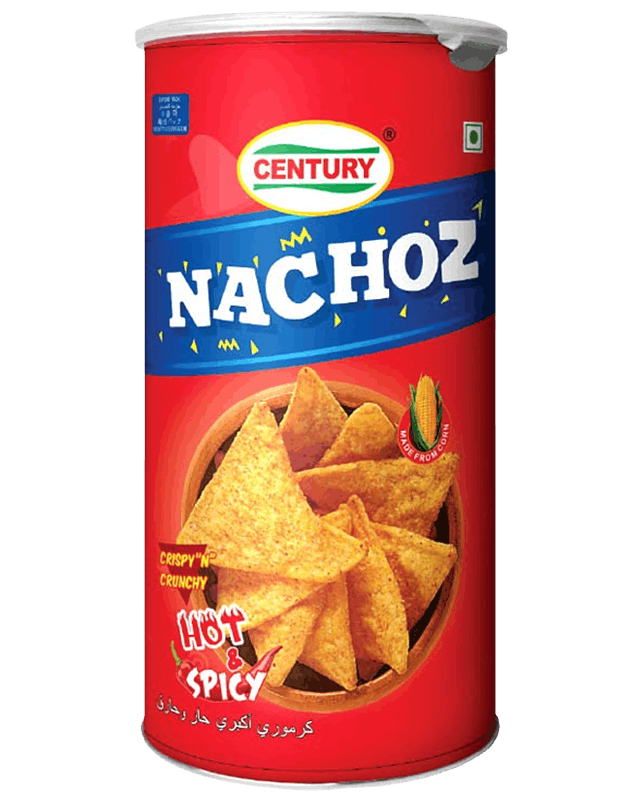Century Nachoz Hot & Spicy 240G Can