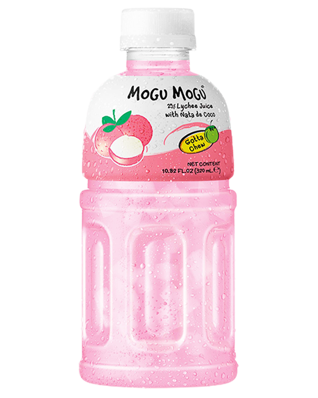 Mogu Mogu Lychee Flavored Drink 320ML - Cheers Online Store Nepal