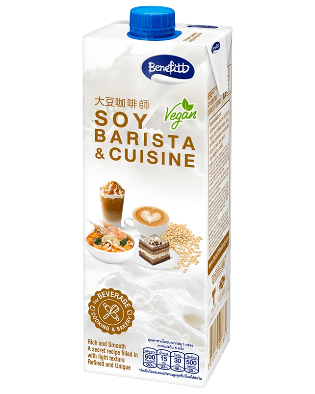 Benefitt Soy Barista & Cuisine UHT Soy Milk 1L Benefitt Soy Barista & Cuisine UHT Soy Milk 1L