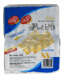 Meidan Milk Salt Sugar Free Soda Crackers 450G (25G x 18's)