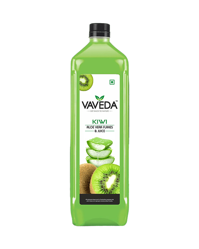 Vaveda Kiwi Aloe Vera Flakes & Juice 200ML Vaveda Kiwi Aloe Vera Flakes & Juice 200ML
