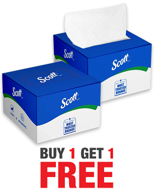 Kimberly Clark Scott Pop Up Napkin 1Ply 100 Pulls Buy1 Get1 Free Kimberly Clark Scott Pop Up Napkin 1Ply 100 Pulls Buy1 Get1 Free
