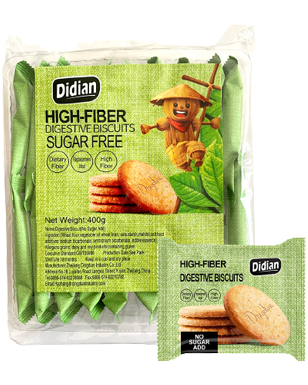Gluco-D Biscuits at the Three Seeds and Flowers of Hibiscus by Dukan, 100  grams 
