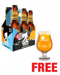 Yeti Blonde Premium Craft Lager 650ML x 4 Bottles + 1 Glass Free - Cheers  Online Store Nepal