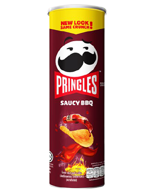 Pringles Saucy BBQ 102G Pringles Saucy BBQ 102G