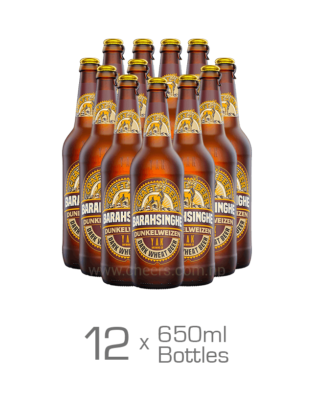 Barahsinghe Craft Dunkelweizen Dark Wheat 650ML x 12 Bottles
