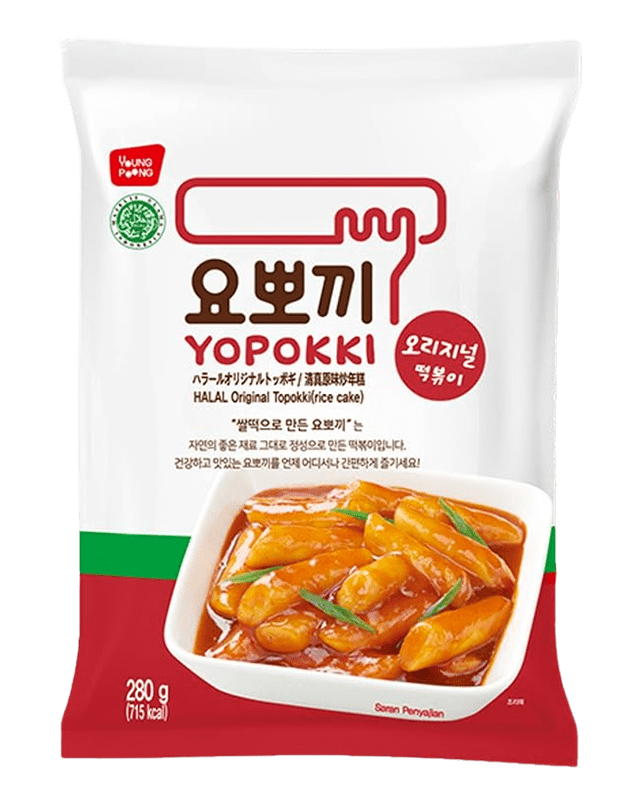 Yopokki Original Topokki (Rice Cake) 240G Yopokki Original Topokki (Rice Cake) 240G