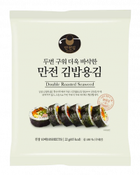 Manjun Double Roasted Seaweed 25G (2.5G X 10's)