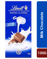 Lindt Swiss Classic Milk Chocolate 100G