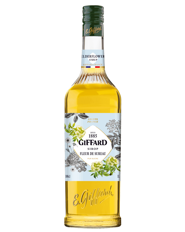 Giffard Elder Flower Syrup 1L Giffard Elder Flower Syrup 1L
