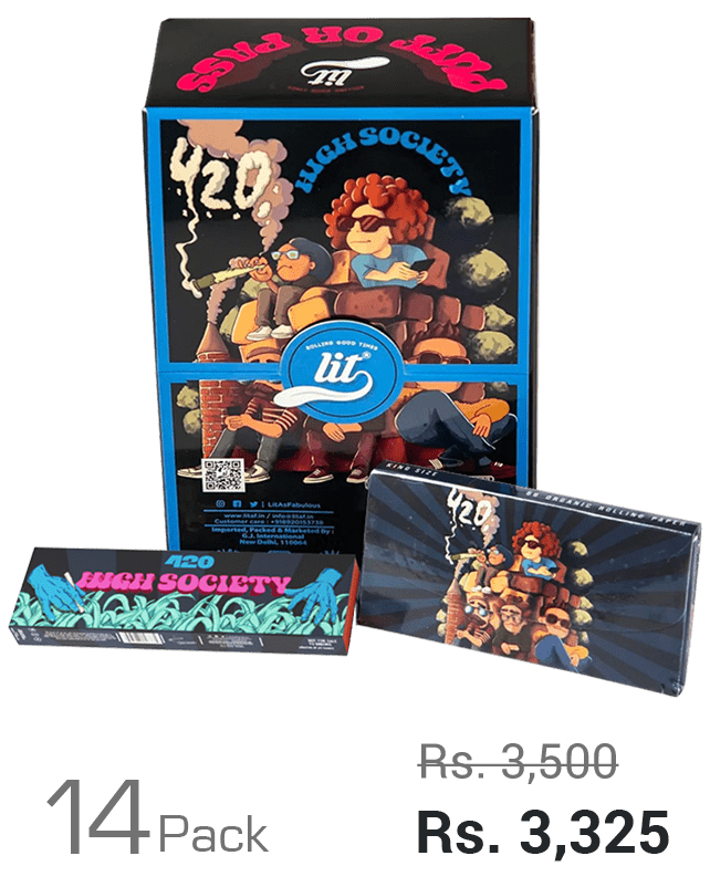 LIT 420 Double Booklet Rolling Paper 66 Papers 14's Box