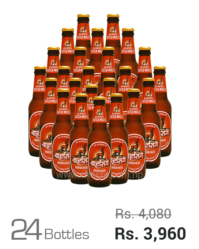 Barahsinghe Super Strong 330ML x 24 Bottles