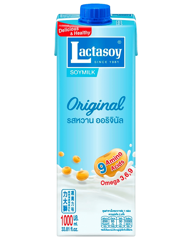 Lactasoy Original Sweetened UHT Soymilk 1L Lactasoy Original Sweetened UHT Soymilk 1L