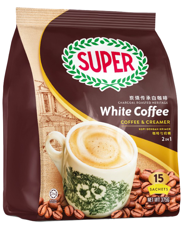 Super White Coffee 2-in-1 Coffee & Creamer 375G (25G x 15's) - Cheers ...