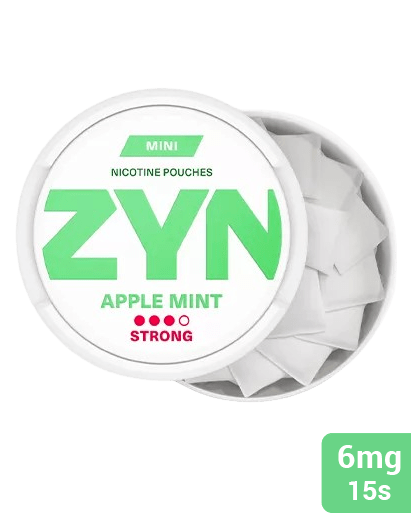 ZYN Nicotine Pouch Apple Mint Strong 15's ZYN Nicotine Pouch Apple Mint Strong 15's
