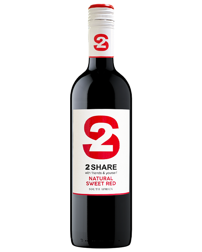 2 Share Natural Sweet Red 750ML - Cheers Online Store Nepal