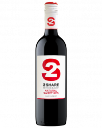 2 Share Natural Sweet Red 750ML