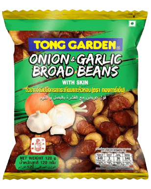 Tong Garden Onion & Garlic Broad Beans With Skin 60G Tong Garden Onion & Garlic Broad Beans With Skin 60G