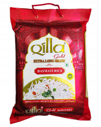 Qilla Gold Extra Long Grain Basmati Rice 5KG