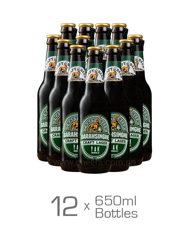 Barahsinghe Craft Lager 650ML x 12 Bottles