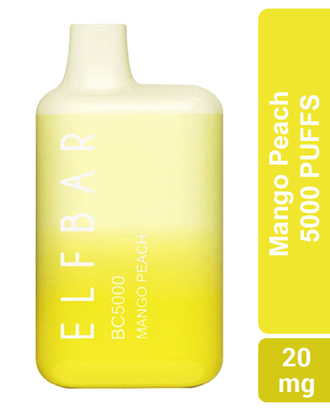 Elfbar BC5000 Mango Peach Disposable Vape 5000 Puffs Elfbar BC5000 Mango Peach Disposable Vape 5000 Puffs