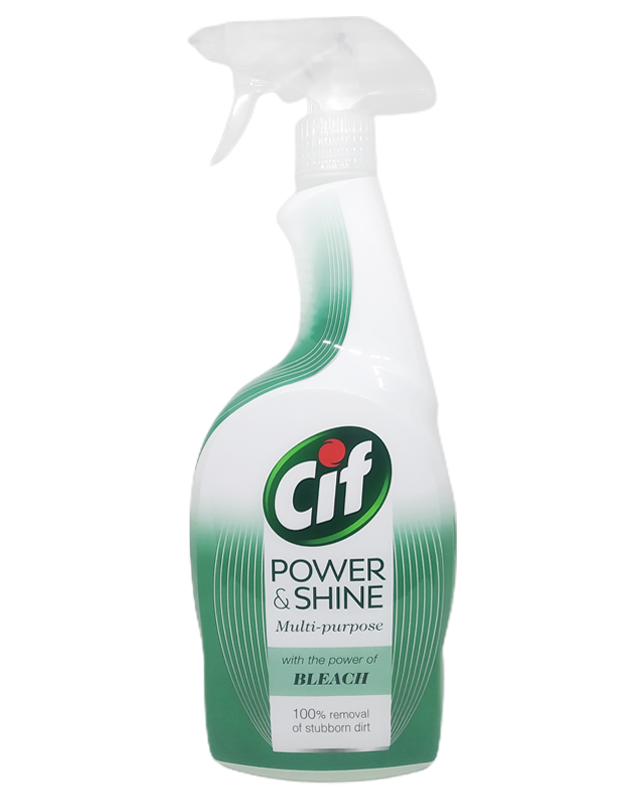 CIF Power & Shine Bleach Multi Purpose Spray 700ML - Cheers Online ...