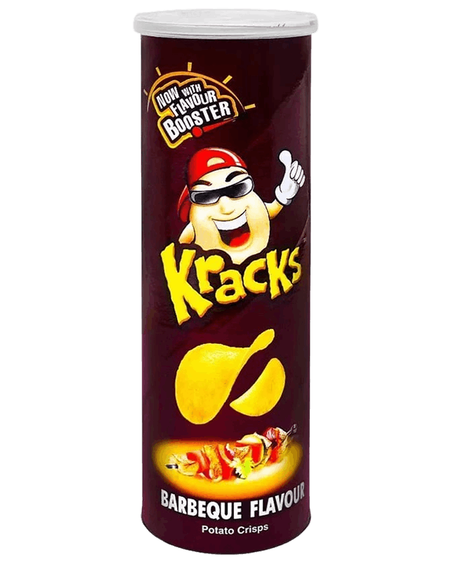 Kracks Potato Crisps Barbeque 110G