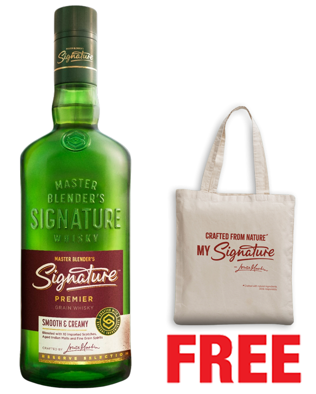 Signature Premier Grain 750ML + 1 Tote Bag Free Signature Premier Grain 750ML + 1 Tote Bag Free