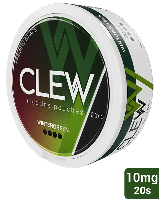 CLEW Nicotine Pouch Wintergreen 10mg