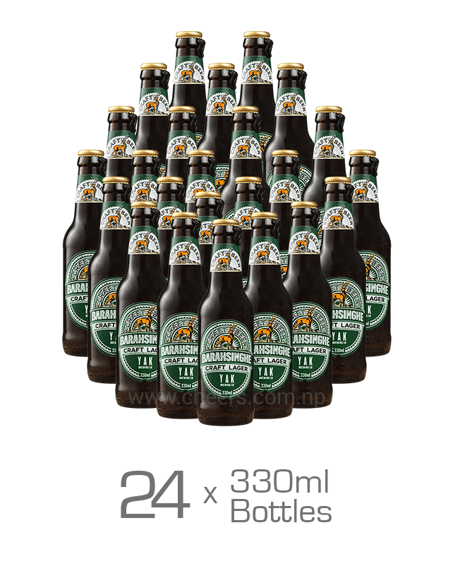 Barahsinghe Craft Lager 330ML x 24 Bottles